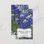 Bluebonnet Field Flowers Florist Business Card (Front/Back)
