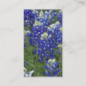 Bluebonnet Field Flowers Florist Business Card (Back)