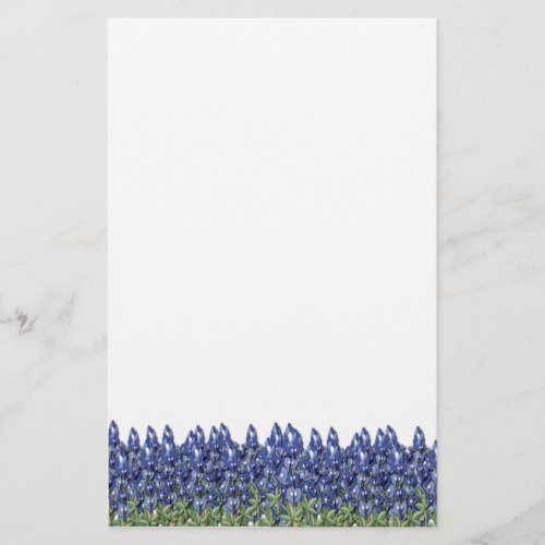 Bluebonnet Field Stationery