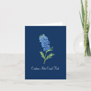 Bluebonnet Flowers Texas Elegant Art  Note Card