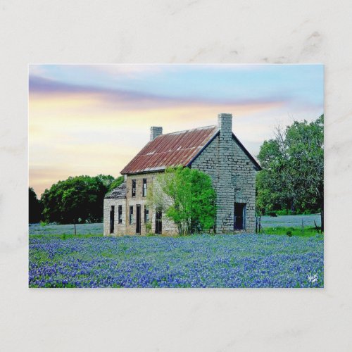 Bluebonnet House Marble Falls TX Postcard