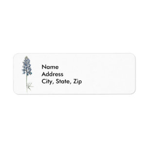 Bluebonnet Label