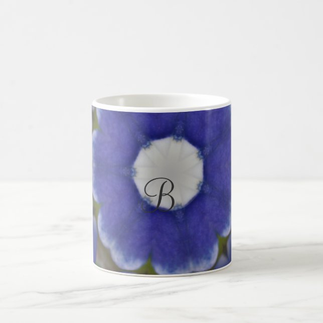 Bluebonnet Monogram Coffee Mug (Center)