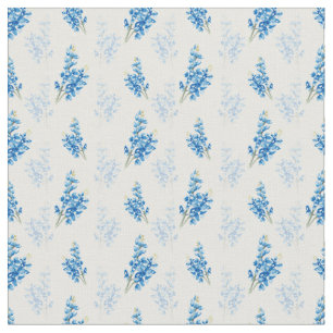 Bluebonnet Pattern Fabric