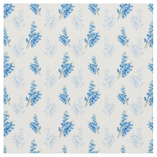 Bluebonnet Pattern Fabric