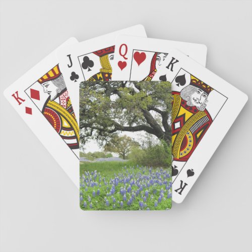 Bluebonnet Playing Cards