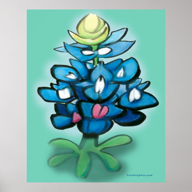 Bluebonnet Poster (Front)