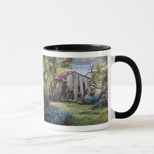 Bluebonnet Shack Mug (Right)
