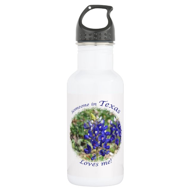 Bluebonnet "Someone in Texas Loves Me!" Bottle (Front)