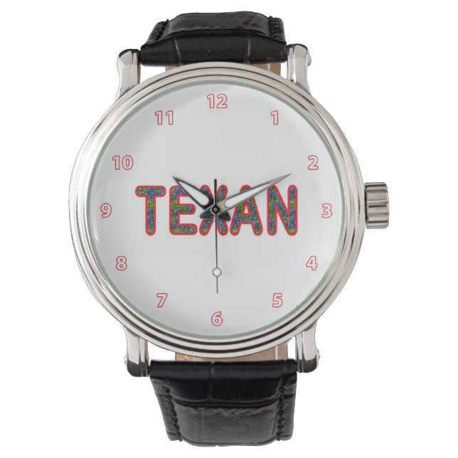 Bluebonnet Texan Watch (Front)