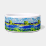 Bluebonnet  Wildflowers Bowl<br><div class="desc">shows colourful bluebonnet fields from original painting !</div>