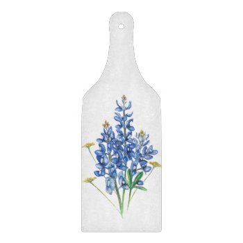Bluebonnets And Wildflowers Cutting Board by Eclectic_Ramblings at Zazzle