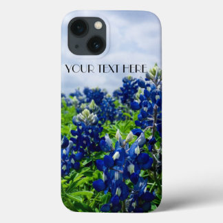 Bluebonnets Blue Flowers Texas Lupine Floral  iPhone 13 Case