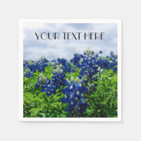 Bluebonnets Blue Flowers Texas texan Floral