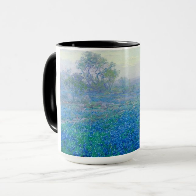 Bluebonnets near San Antonio, Texas by Onderdonk Mug (Front Left)