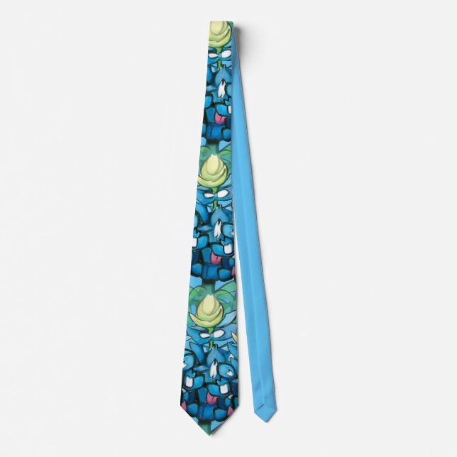Bluebonnets Necktie (Front)