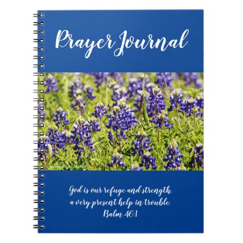 Bluebonnets Prayer Journal
