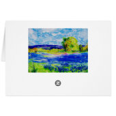 Bluebonnets Rock Cards (Back Horizontal)