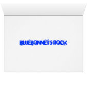 Bluebonnets Rock Cards (Inside Horizontal (Bottom))