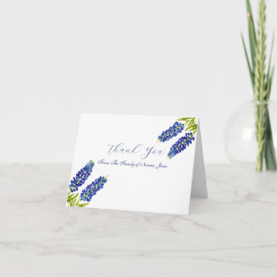 Bluebonnets Sympathy Floral Funeral Thank you