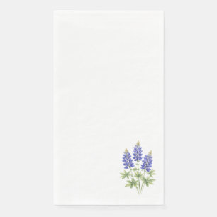 Bluebonnets Texas State Flowers Bluebonnet Paper Guest Towels