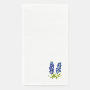 Bluebonnets Texas State Flowers Bluebonnet Paper Guest Towels
