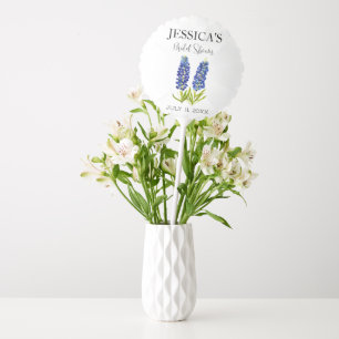 Bluebonnets Wildflower Blue Flowers Bridal Shower Balloon