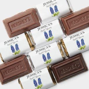 Bluebonnets Wildflower Blue Flowers Bridal Shower Hershey's Miniatures