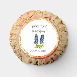Bluebonnets Wildflower Blue Flowers Bridal Shower Reese's Peanut Butter Cups