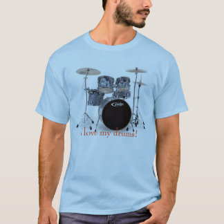 bluecx, I love my drums! T-Shirt