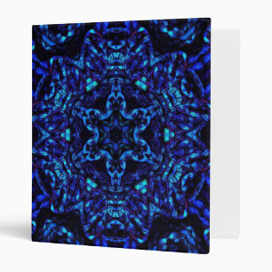 Blued Up 3 Ring Binder