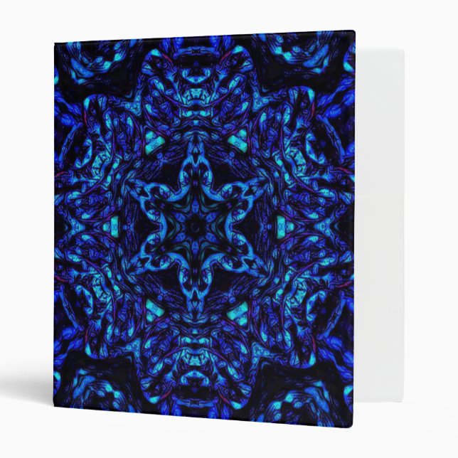 Blued Up 3 Ring Binder (Front/Inside)
