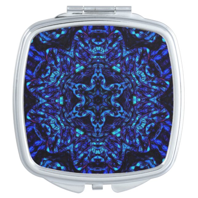 Blued Up Compact Mirror (Front)