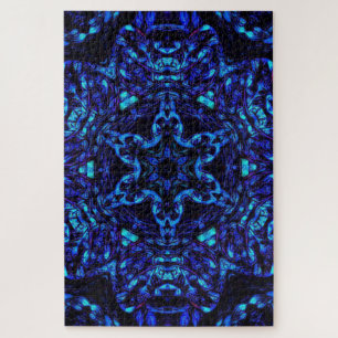 Blued Up Jigsaw Puzzle