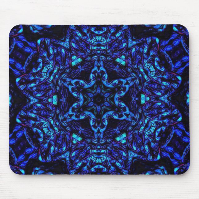 Blued Up Mouse Pad (Front)
