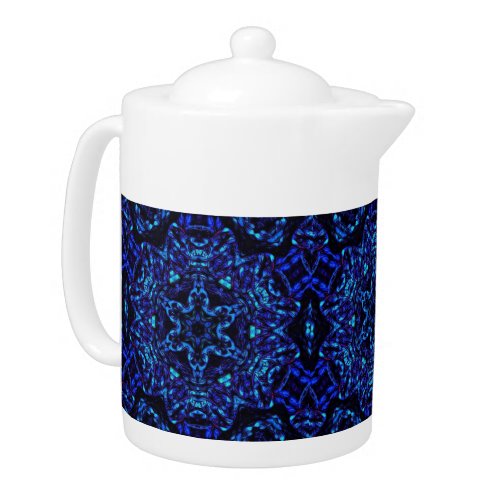Blued Up Teapot