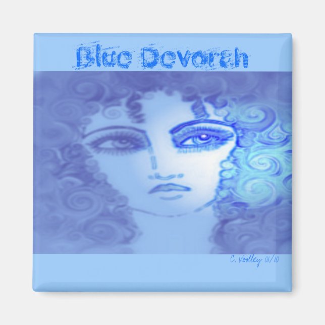 BlueDevorah Magnet (Front)