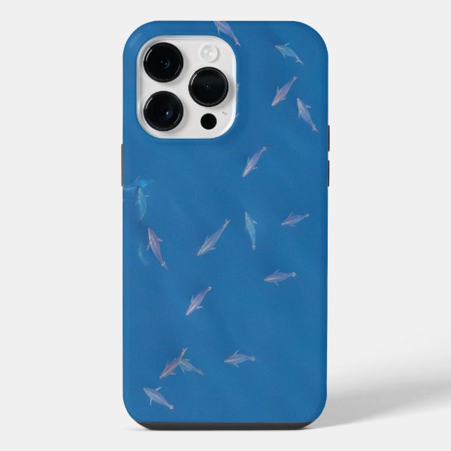 Bluefin Tuna Cartwheeling iPhone Case (Back)