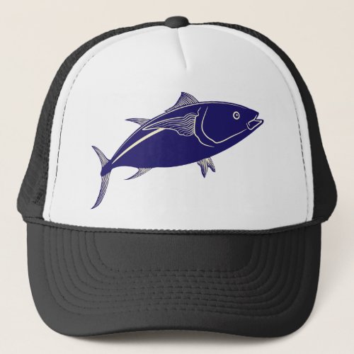 Bluefin Tuna Fish Trucker Hat