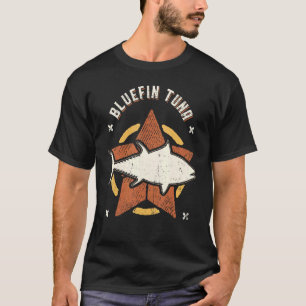 Bluefin Tuna Fish Vintage Retro Classic Animal T-Shirt