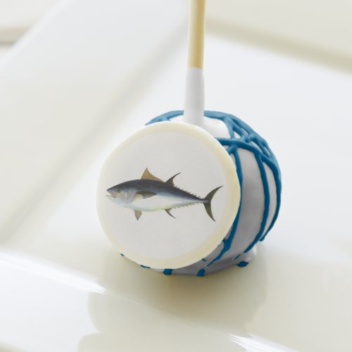 Bluefin Tuna illustration Cake Pops