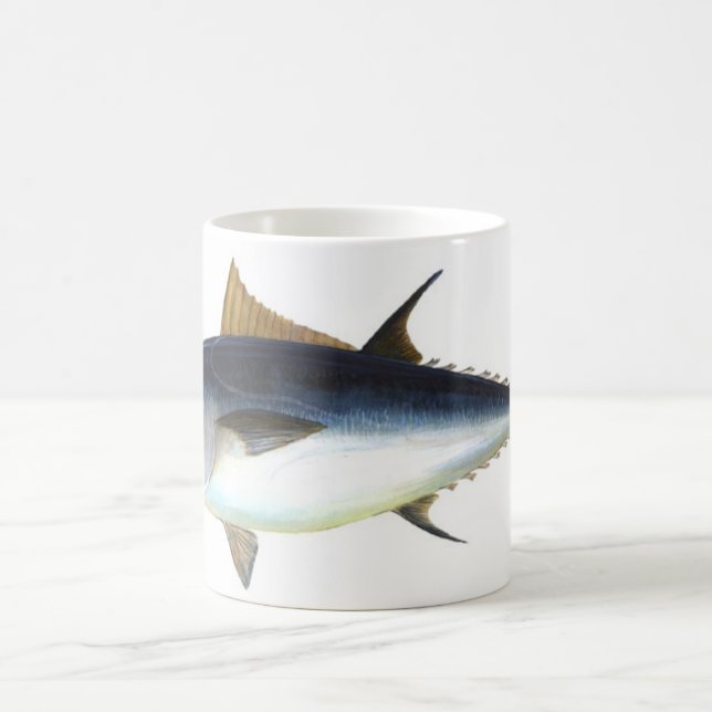 Bluefin Tuna illustration Coffee Mug (Center)
