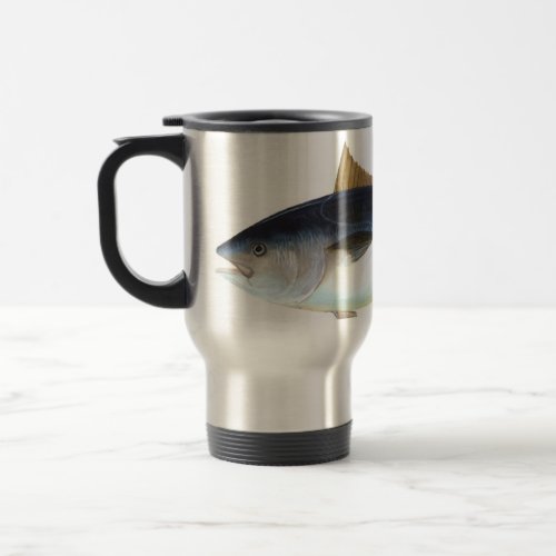 Bluefin Tuna illustration Travel Mug