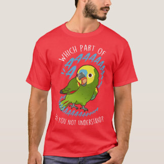 BlueFronted Amazon Parrot Aaaa T-Shirt