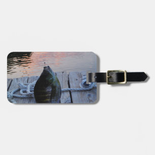 Bluegill at sunset Lake Arrowhead Luggage Tag