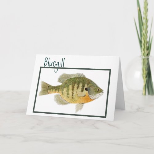 Bluegill card