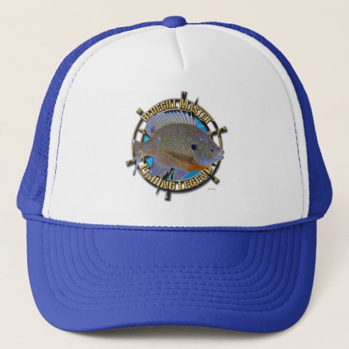 Bluegill fishing legend trucker hat
