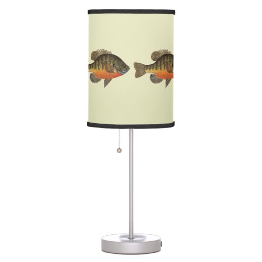 Bluegill Fishing Table Lamp (Right)