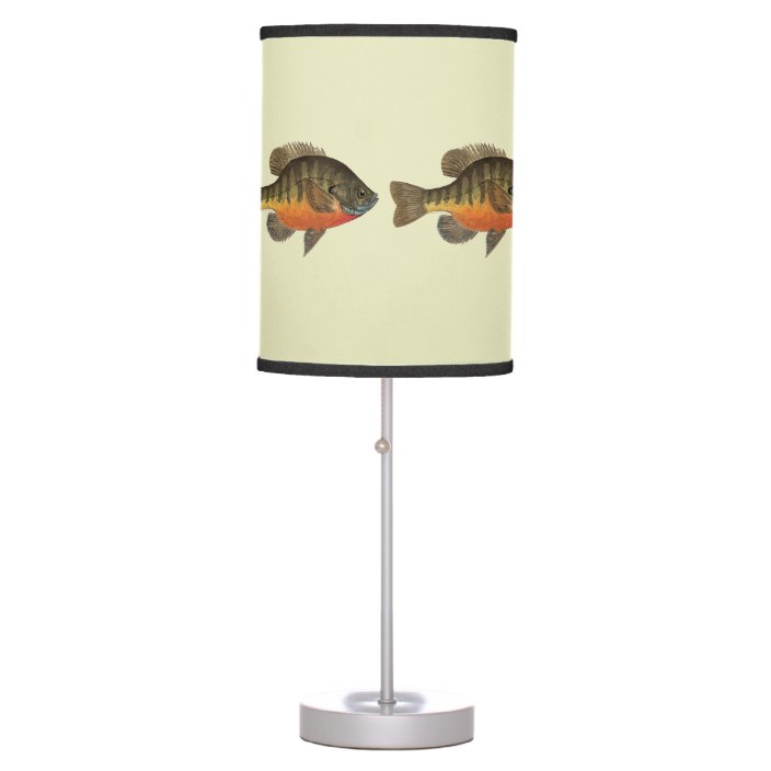 largemouth bass table lamp