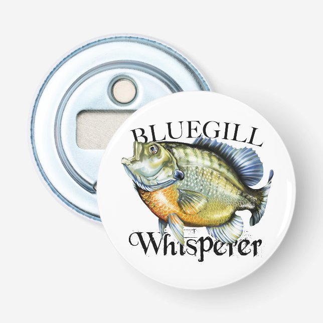 Bluegill Whisperer Bottle Opener (Front)